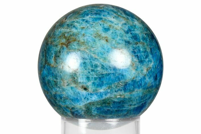 Bright Blue Apatite Sphere - Madagascar #367042